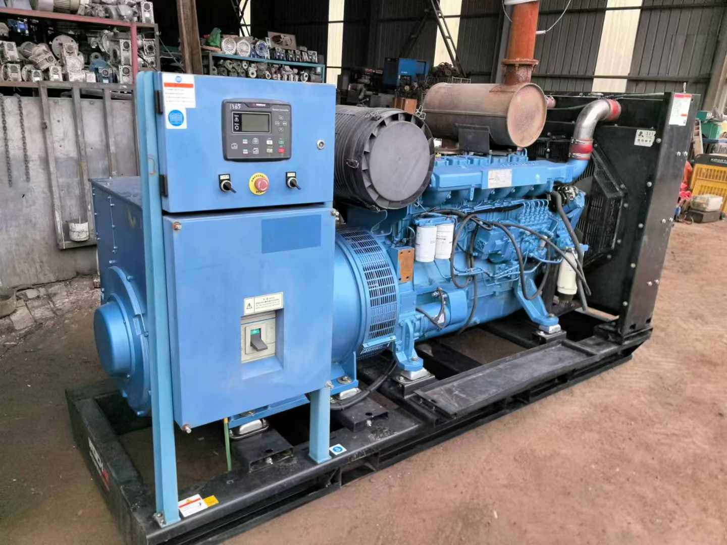扎鲁特500kW 柴油发电机组可带动设备功率的计算公式是什么？