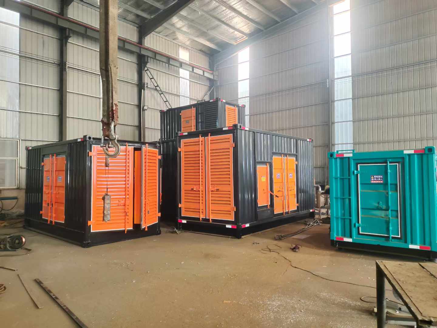 扎鲁特500kw柴油发电机组可以带动多少功率设备？